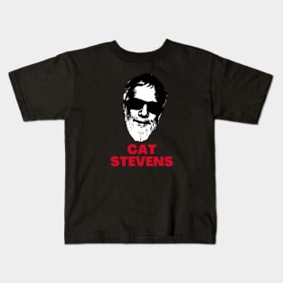 Cat stevens -> 70s retro Kids T-Shirt